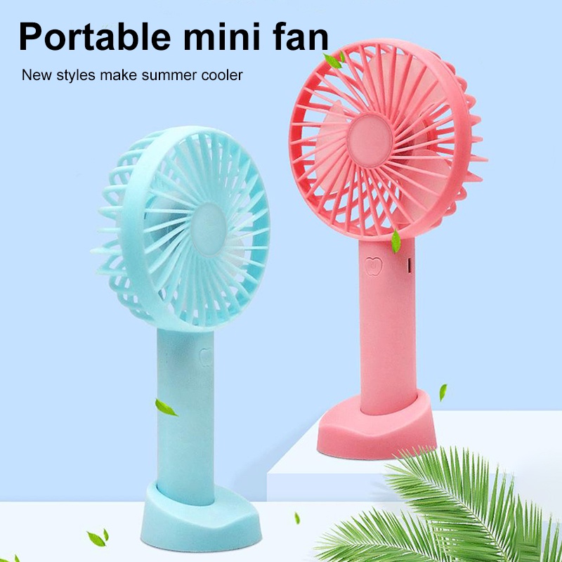 HA Kipas Mini Portable V2  V3 V4 V5 V6  Kipas Angin Pendingin Fan Ac portable Design Stand Penegak