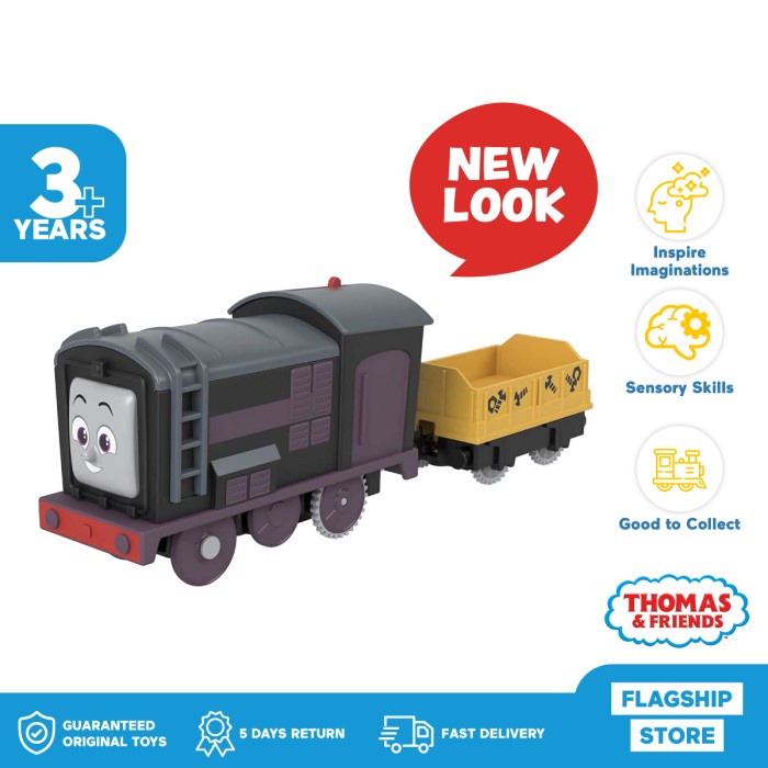 Miniku New Look Thomas & Friends Motorized Engine Diesel - Mainan Kereta Anak