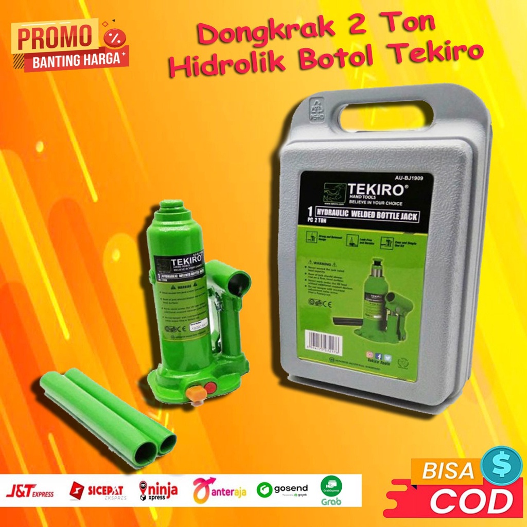 COD Dongkrak 2 Ton Tekiro / Dongkrak mobil / Dongkrak botol 5 ton / Dongkrak tekiro 2 ton