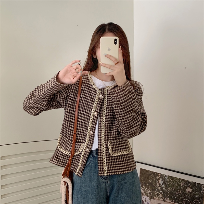 Jaket Wanita Terbaru Lengan Panjang Jacket Korean Style Outer Crop