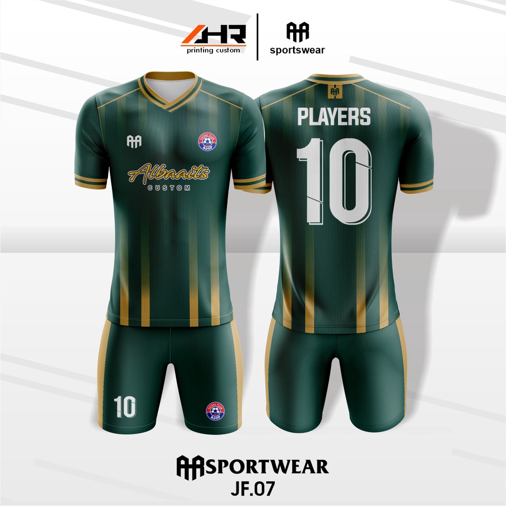 JERSEY FUTSAL & JERSEY SEPAK BOLA PRINTING ALBAITS JF-07