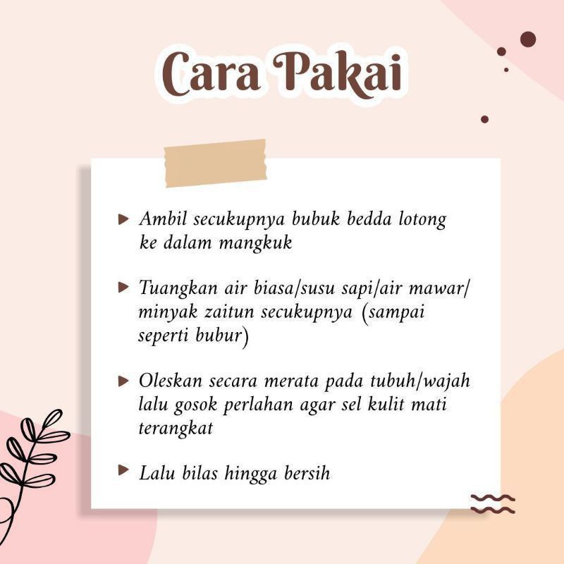 [BELI 2 PCS Gratis 1 KHUSUS 10 GRAM] Lulur rempah Bangkal pemutih badan 100% original 30 gram | Lulur bangkal Rempah | Bedda lotong hitam 50 gram-3