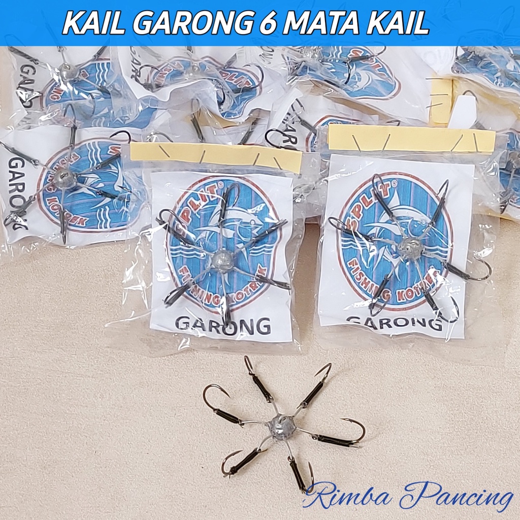 Kail Garong Model Kembang 6 Mata Kail