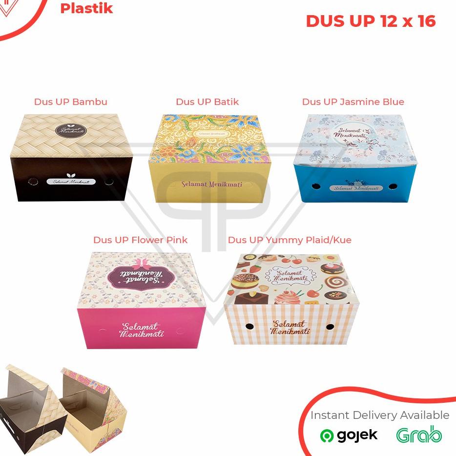 ✭ Dus snack ukuran 12 x 16 ISI 100 ☉