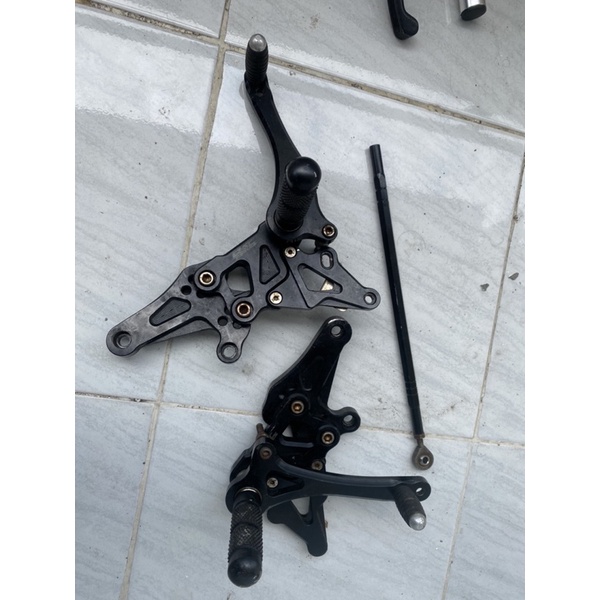 Underbone Footstep Underbon Vixion New Old All Vixion Step Set Depan Kiri Kanan Full CNC set arah pa
