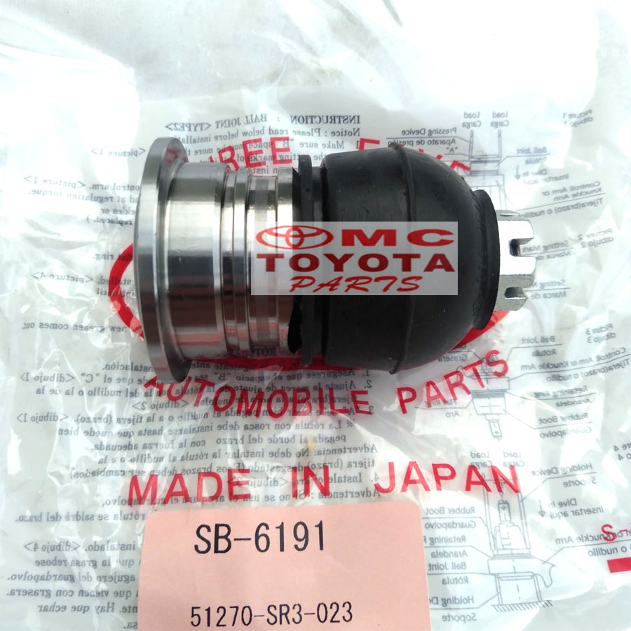 Ball Joint Atas Honda Civic Genio Ferio Crv Gen 1 555 SB-6191