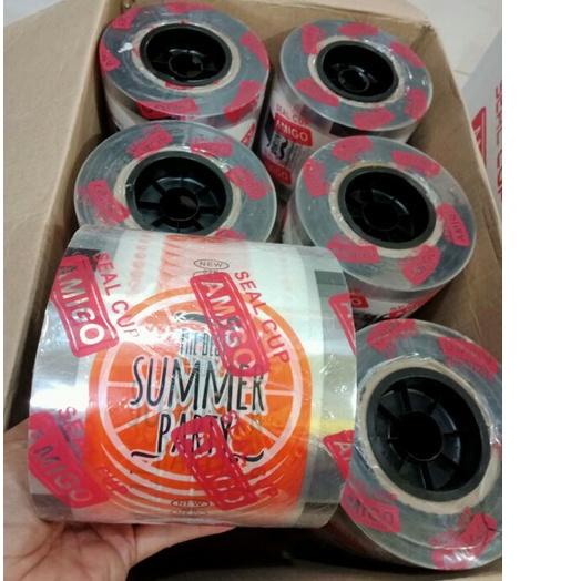 

♥ Plastik Lid Cup Sealer isi lembar ➳