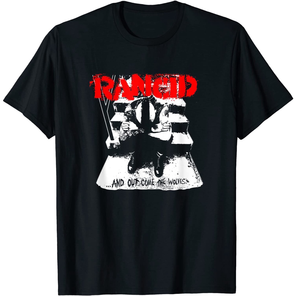 KAOS  Rancid - Official Merchandise - And Out Come The Wolves T-Shirt
