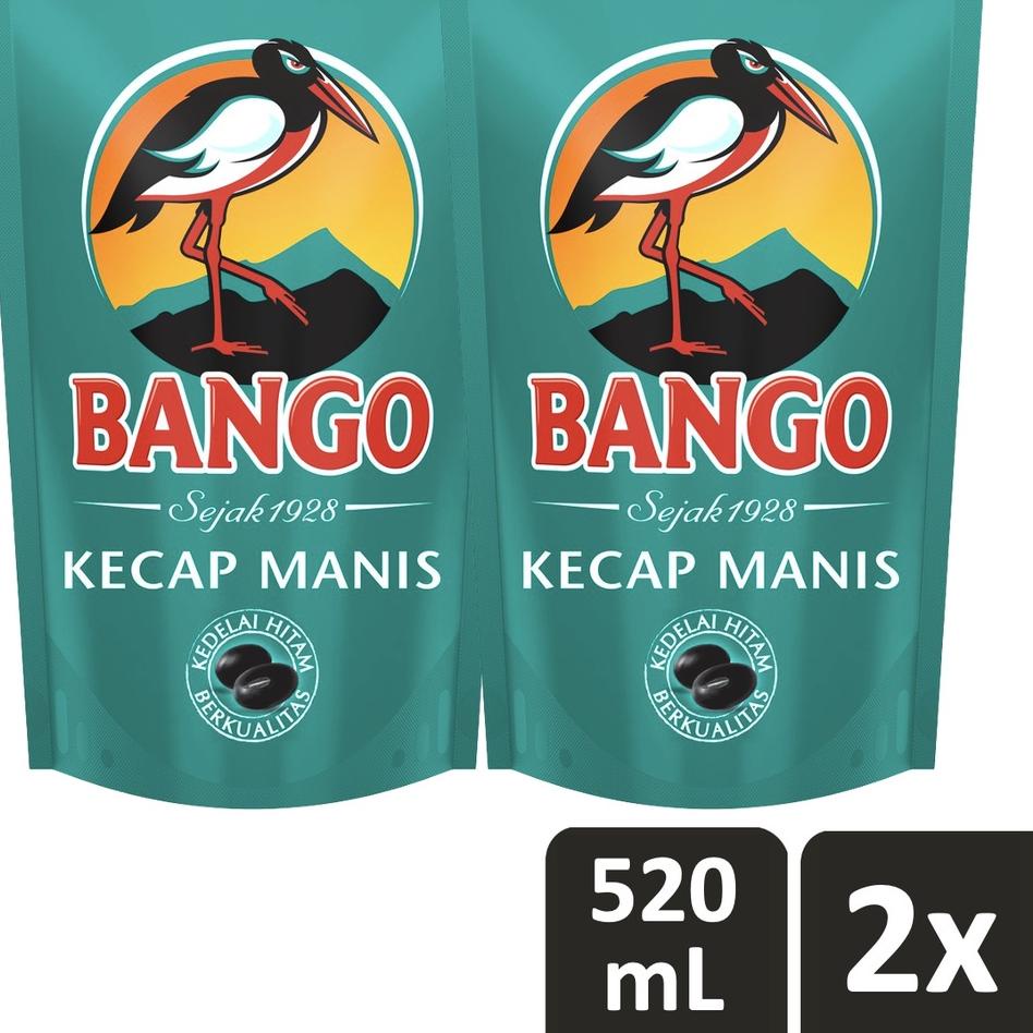 

✩ Bango Kecap Manis 2 x 520 mL ✶