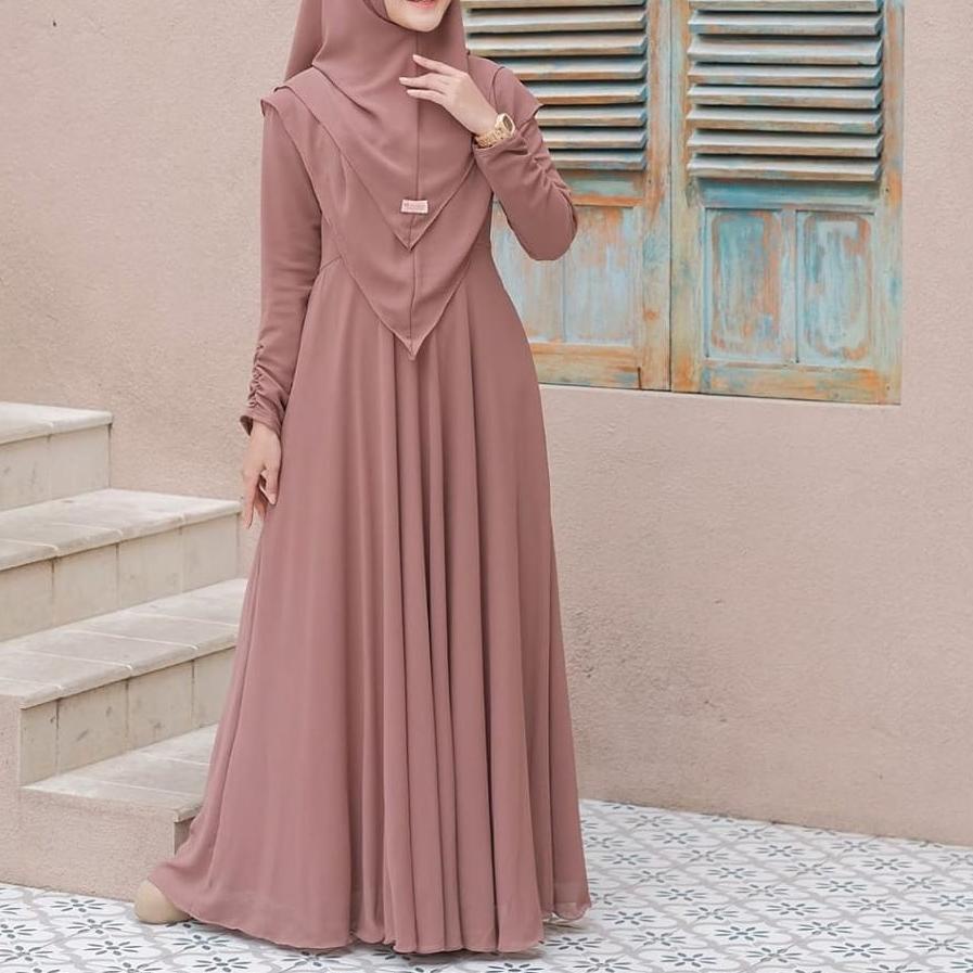 ✵ [R.A] Mayra Syarii GAMIS SET KHIMAR .wenela ◘