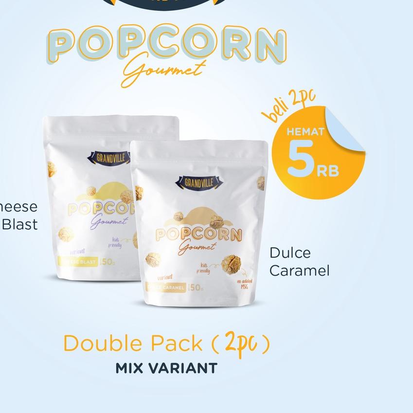 

➶ Grandville Popcorn Gourmet Double Pack New Variant ♦