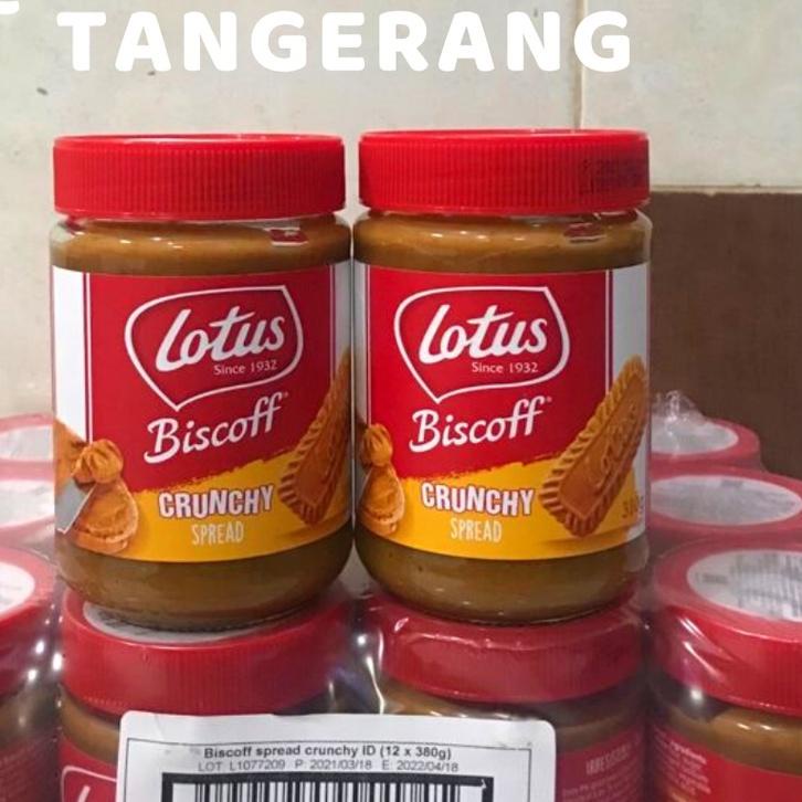 

☋ Lotus Biscoff Crunchy Spread 380 gr | Selai Speculoos ➤