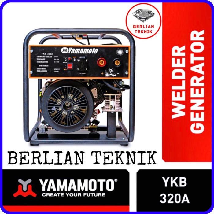 Terlaris Mesin Las Bensin Welder Generator Gasoline Yamamoto Ykb 320 A