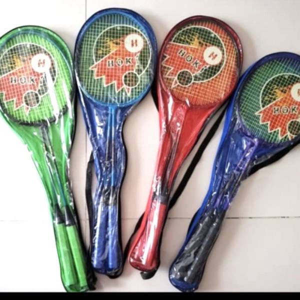 

Promo raket badminton anak anak / hoki isi 2 Murah