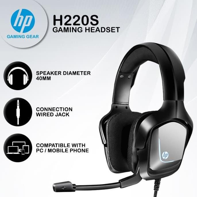 Headset Gaming HP H220S - Mobile / PC Headset With Single Jack