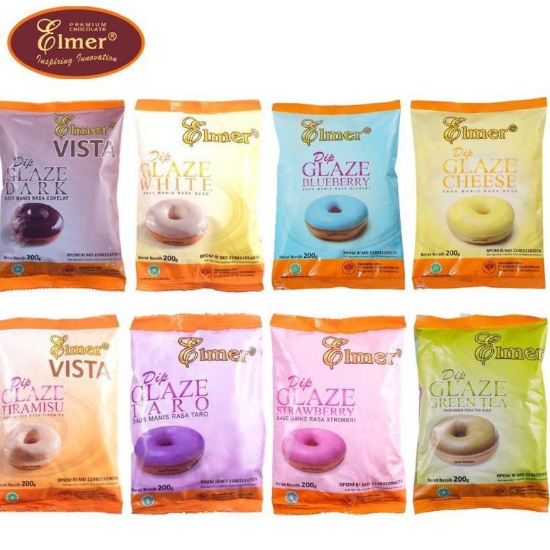 

1.1 MALL PROMO!! ELMER DIP GLAZE 200GR ( SEMUA RASA LENGKAP )