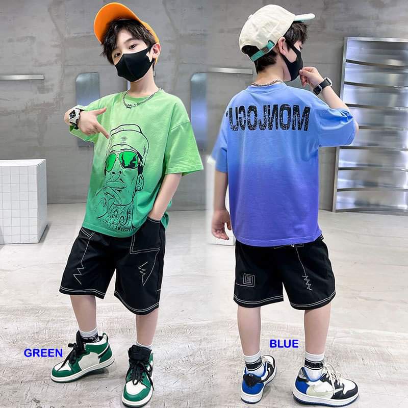 Setelan Anak Laki Laki Casual The Cool Boys Gradation