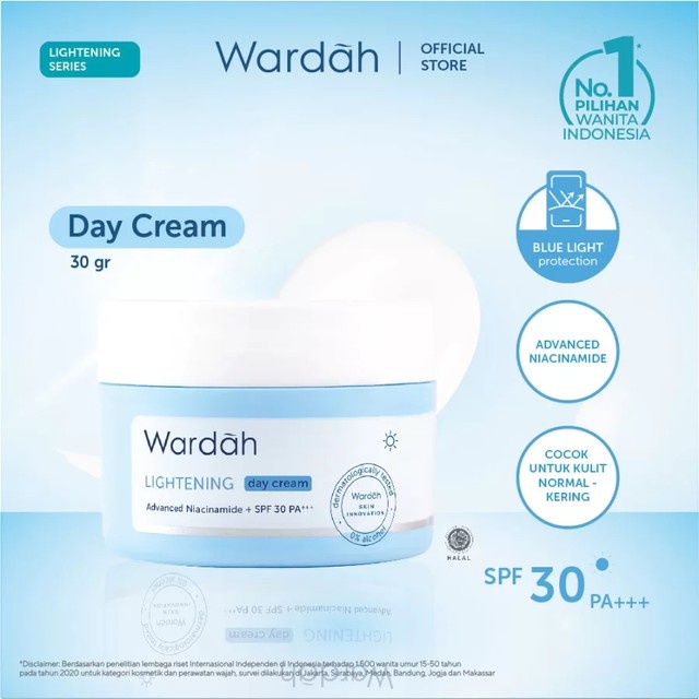 RADYSA - WARDAH Lightening Cream [Tube / Pot]