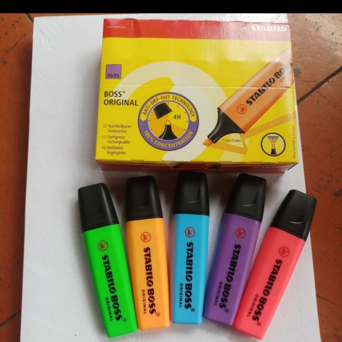

Stabilo boss 1 pack,isi 10 pcs
