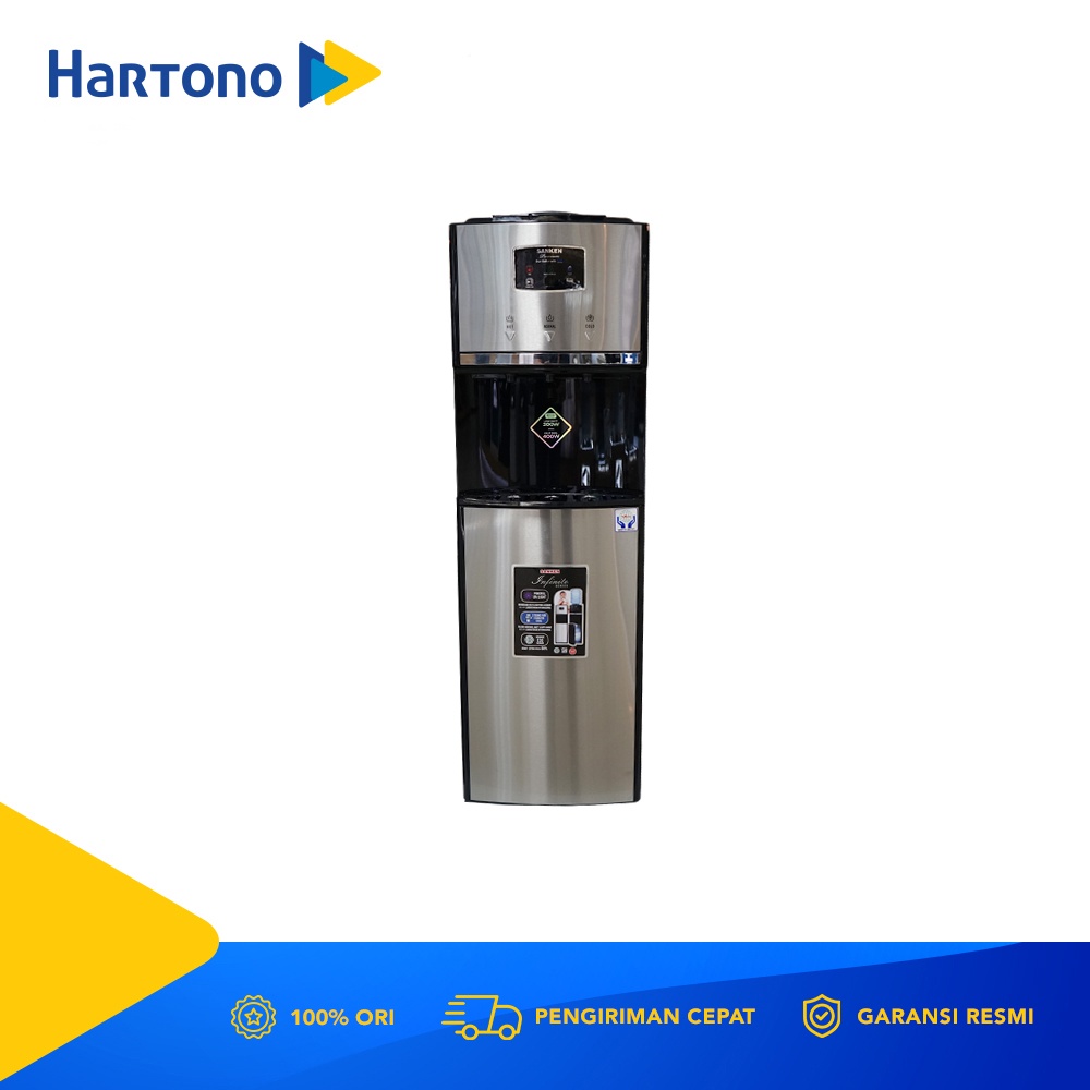 Sanken Dispenser Infinite Series Duo Gallon Premium Stainless DA-15SS