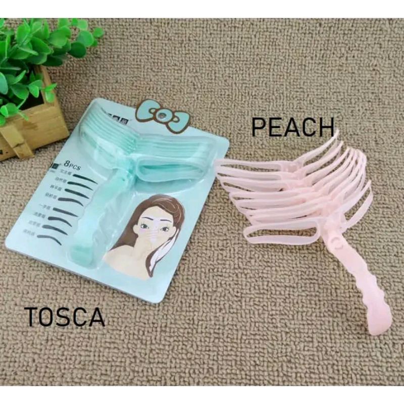 Cetakan Alis Set isi 8