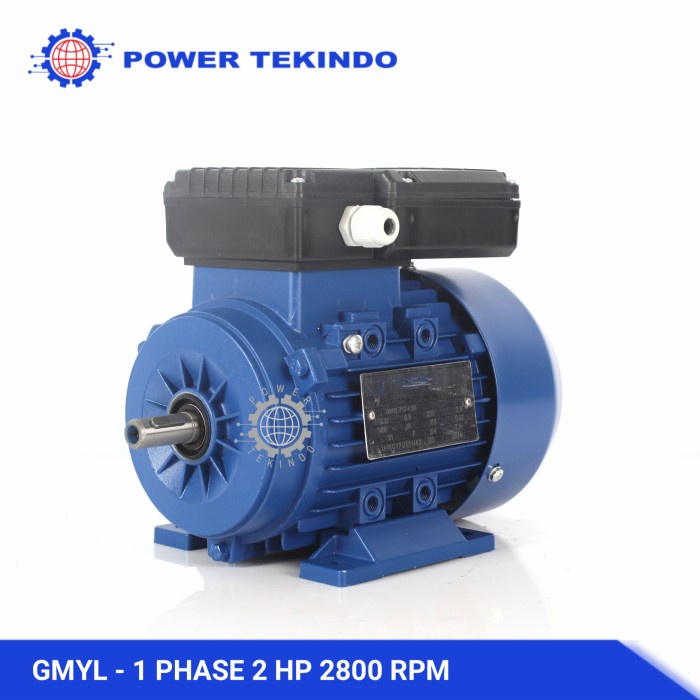 FAMOZE PRO DINAMO 1 PHASE 2 HP 2800 RPM ELEKTRO MOTOR GMYL 2 PK