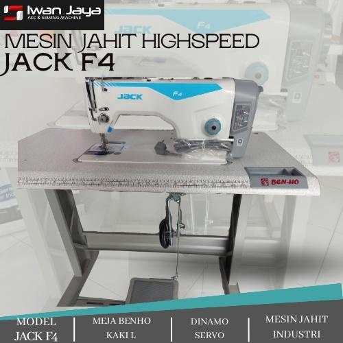 Mesin Jahit Servo Jack F4 Highspeed/Industri