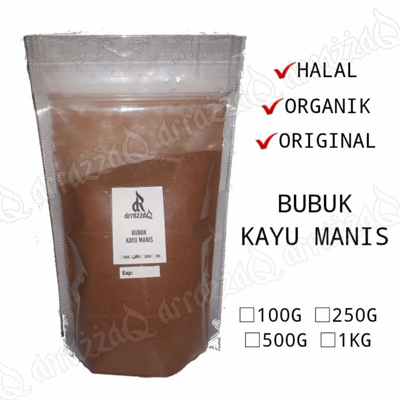 

Bubuk Kayu Manis Cinnamon Powder 250g