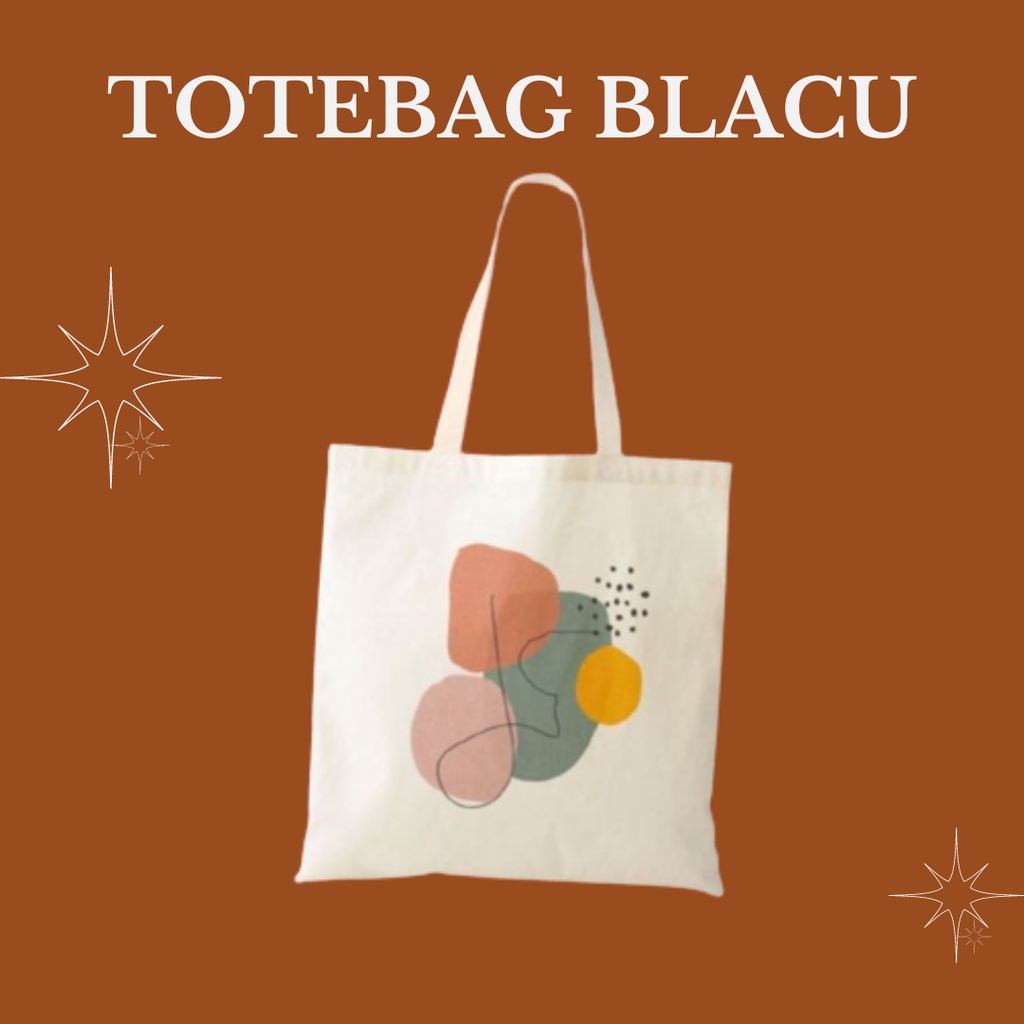 Totebag Blacu/Totebag Custom/Totebag Blacu Sablon/Totebag Blacu Murah
