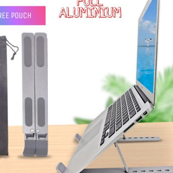 ☄ Stand Laptop Aluminium/ Stand Holder Laptop Aluminium ❉