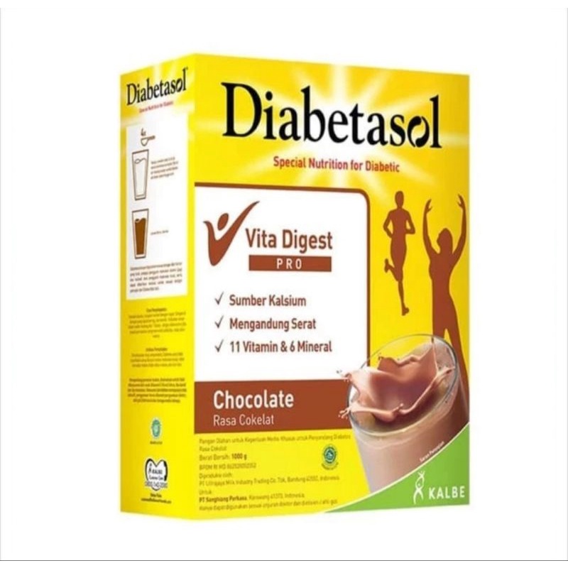 

Diabetasol 950gram coklat