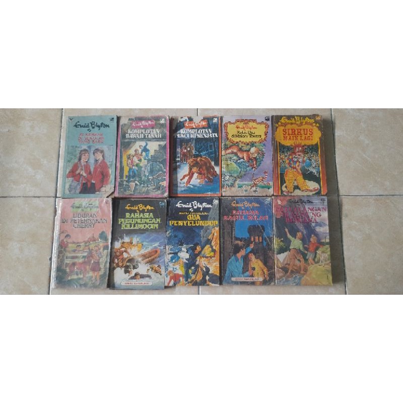 NOVEL ENID BLYTON / NOVEL MURAH / NOVEL BEKAS