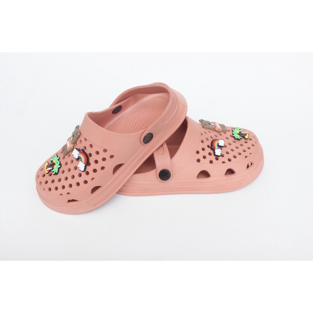 Sandal Baim Anak Perempuan Kekinian| YUTU-5561 bahan karet lentur dan ringan