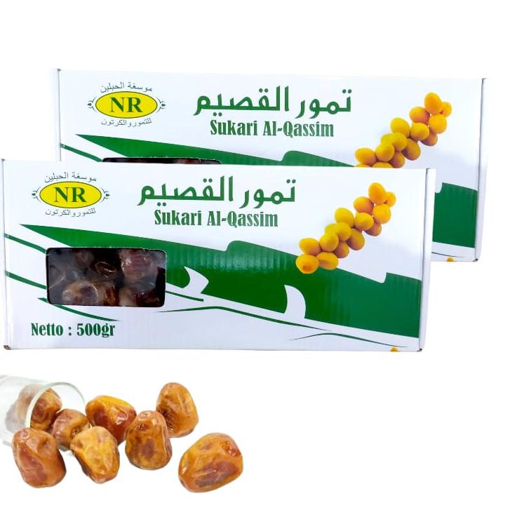 

Bestseller Kurma Sukari Madinah Premium 500 gram Kemasan Dus