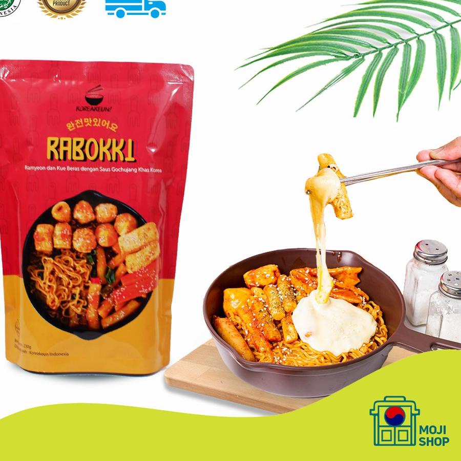 

12.12 FLASH SALE RABOKKI - KOREAKEUN | ORIGINAL 100% HALAL RAMYEON RABOKI TOPOKKI RAMYUN TOKPOKI TOPOKI INSTAN 