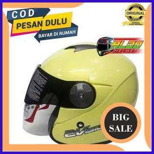 sparepart Helm | KYT 2 VISION SOLID LIGHYT YELLOW | ORIGINAL | HELM KYT 2 VISION 100 % ORI | Helmet