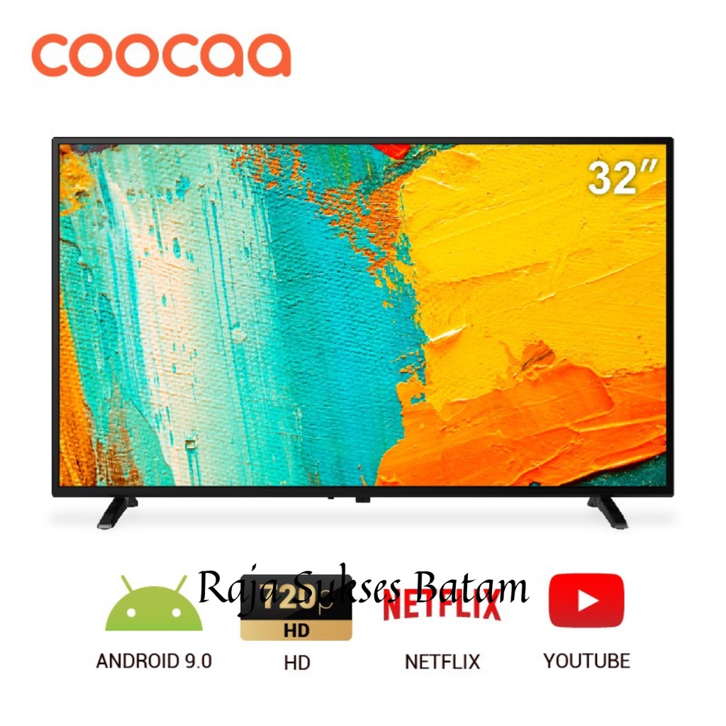 LED ANDROID SMART TV TV COOCAA 32S3G GARANSI RESMI BATAM