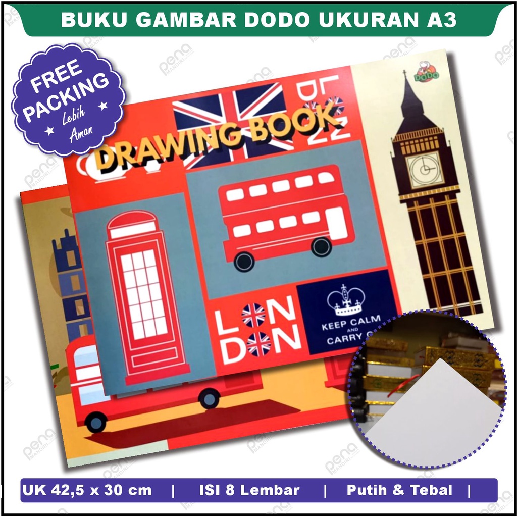 BUKU GAMBAR DODO A3