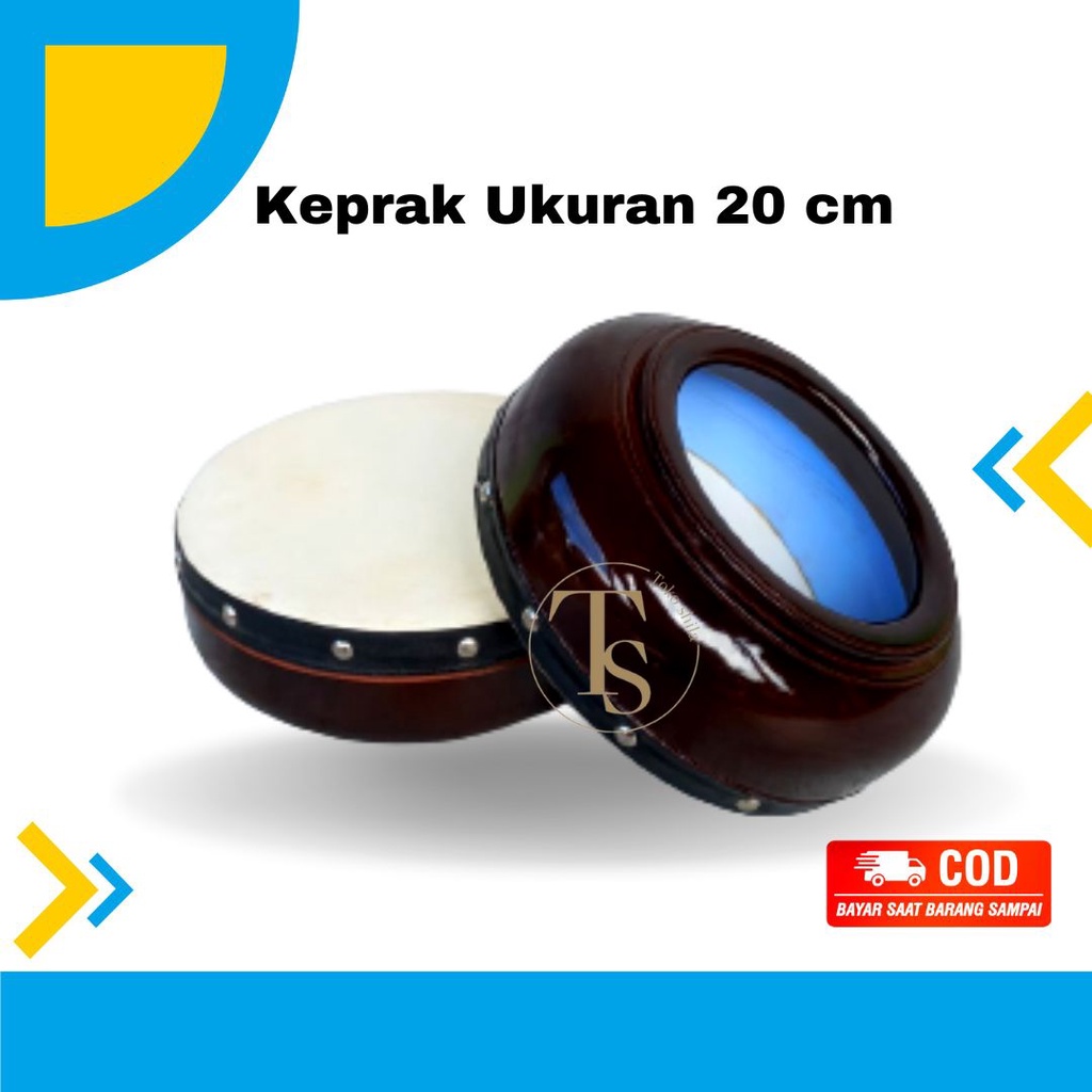 Keprak Tipis Ukuran 20 cm Hadroh Rebana Murah