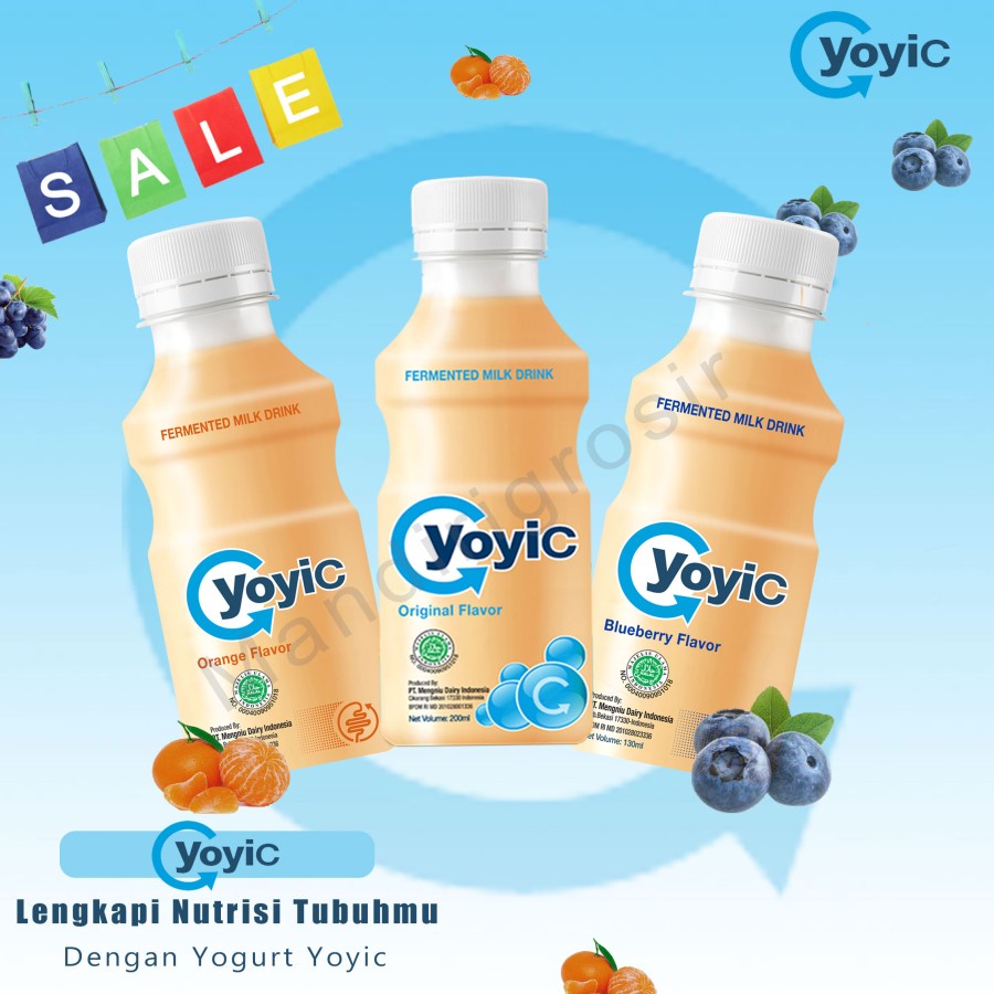 YOYIC  MINUMAN SUSU FERMENTASI * 130ML * 1 PCS