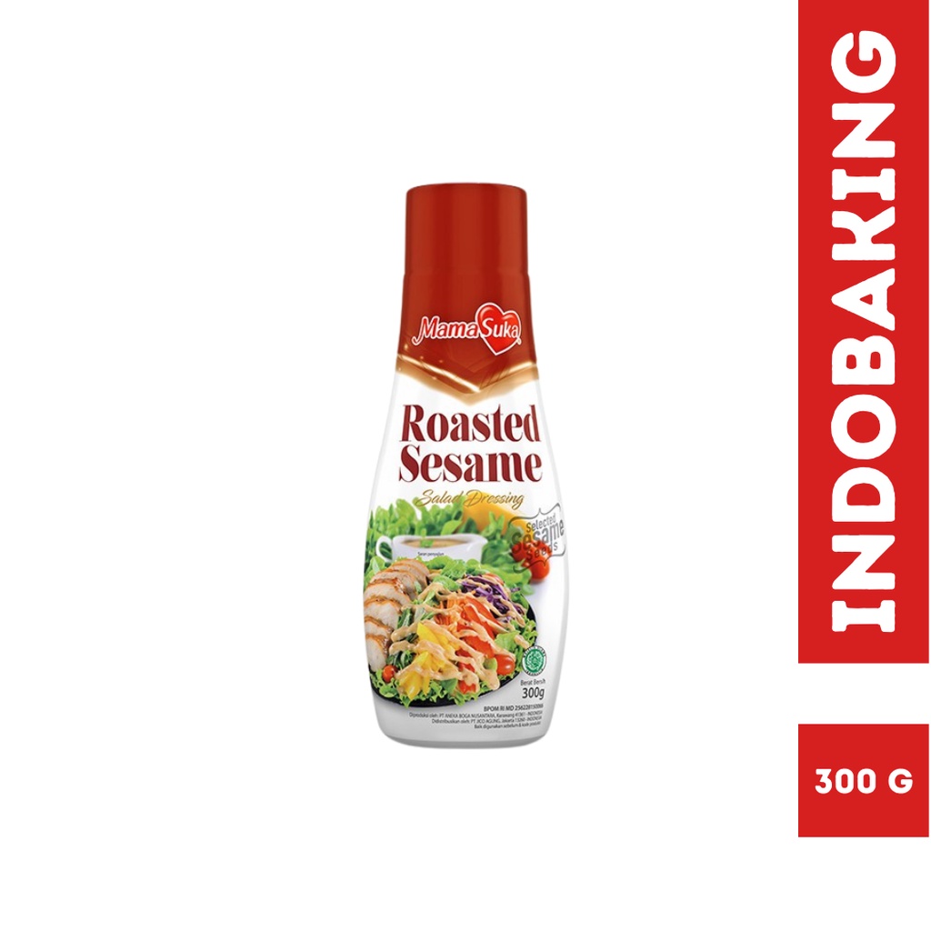 

Mamasuka Salad Dressing Wijen Sangrai Botol 300g Roasted Sesame Halal