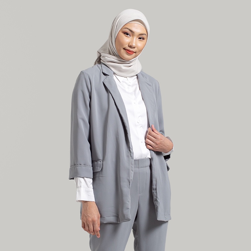 Famo Blazer Wanita Formal Casual 020622