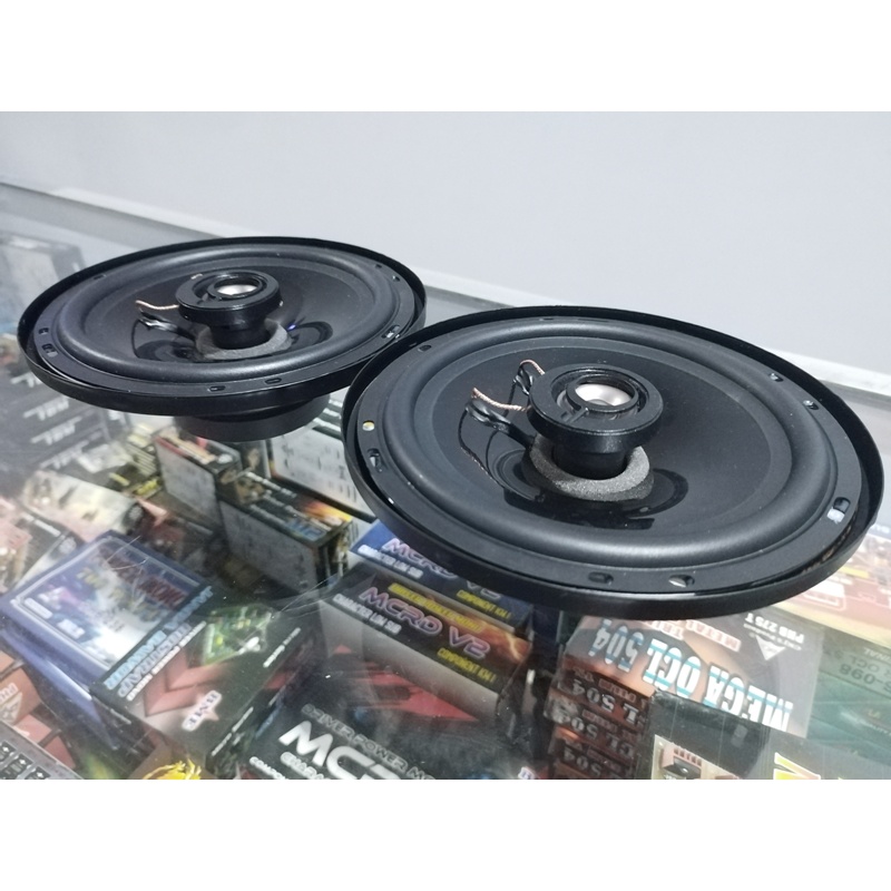 Speaker Split/COAXIAL 6 inch AUTOLAB coaxial jernih 2way 185w