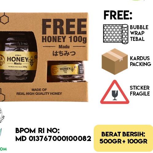 

➱ [PAKET BUNDLING] Quick Fresh Honey / Asli 500GR + 100GR Jar ♣