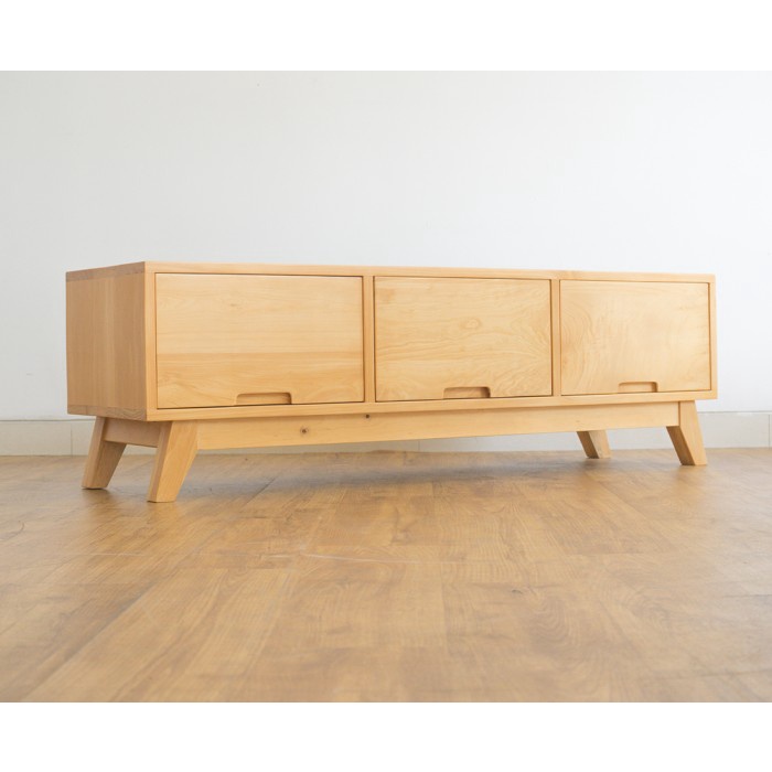 MEJA TV RETRO KAYU JATI MEJA TV MINIMALIS MEJA TV 110X35X35 CM