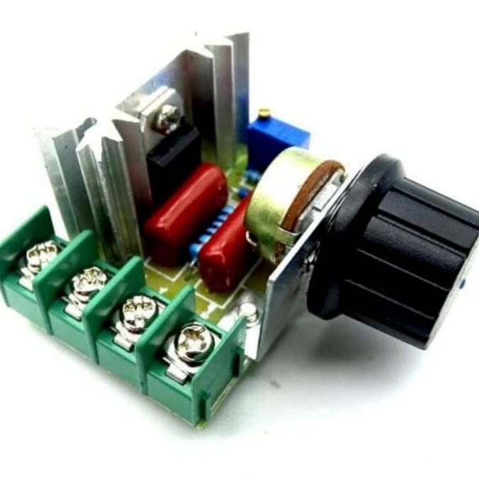 Dimmer AC 220vA 2000w PWM AC speed controller pcmelektrob9090 dijamin