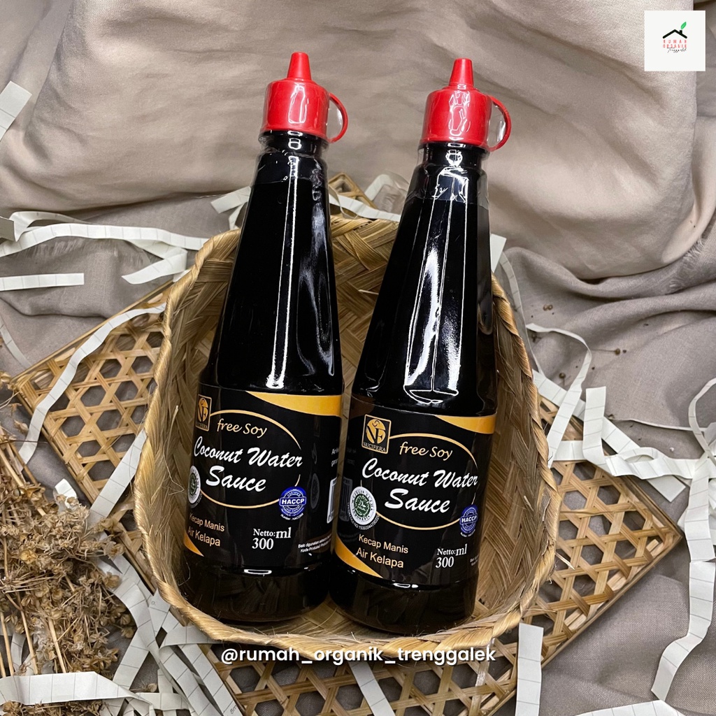 

Nucifera Coconut Sap sauce (Asin)/Water sauce (manis) 135 ml/300 ml - SAP SAUCE 135 ml/300 ml