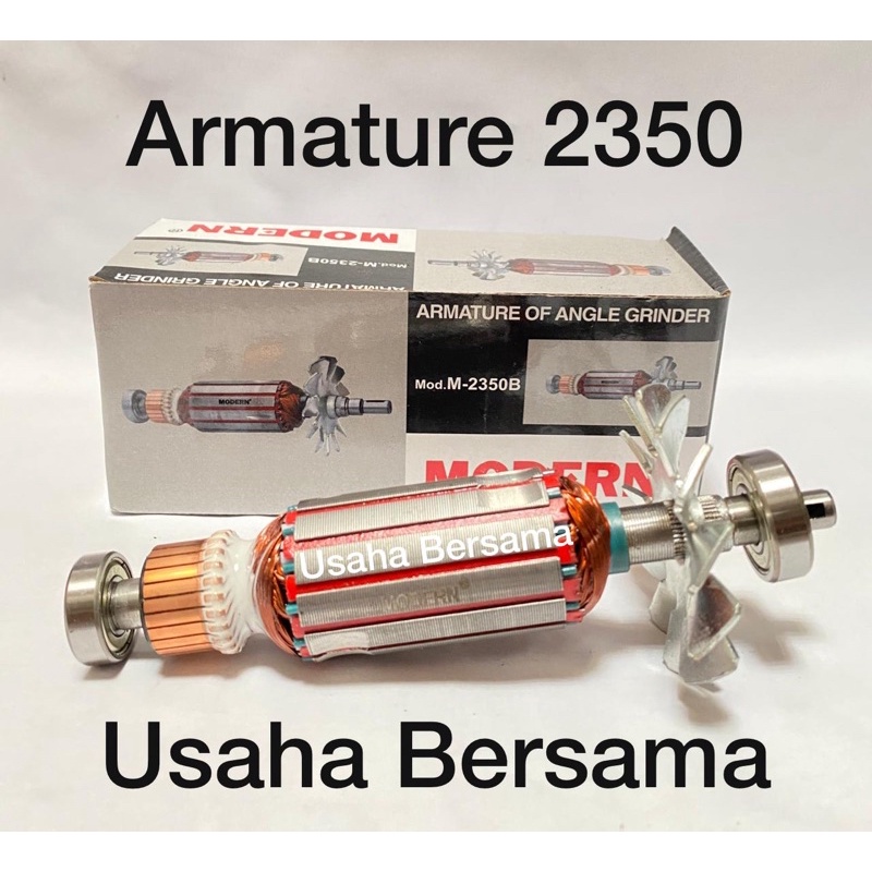 MODERN Armature M-2350 Mesin Gerinda Modern M2350 Abu-Abu