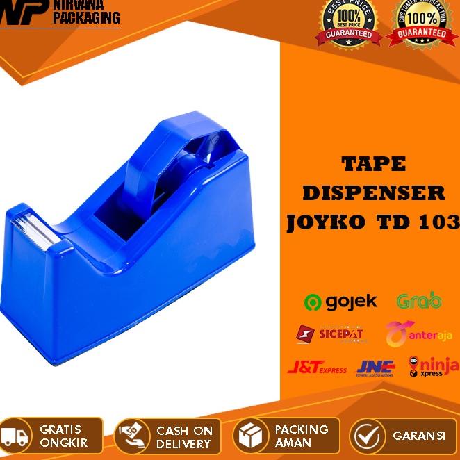 

[ART. 728] TAPE DISPENSER / CUTTER JOYKO TD 103 - TD103 PEMOTONG / TEMPAT LAKBAN ISOLASI SOLATIP