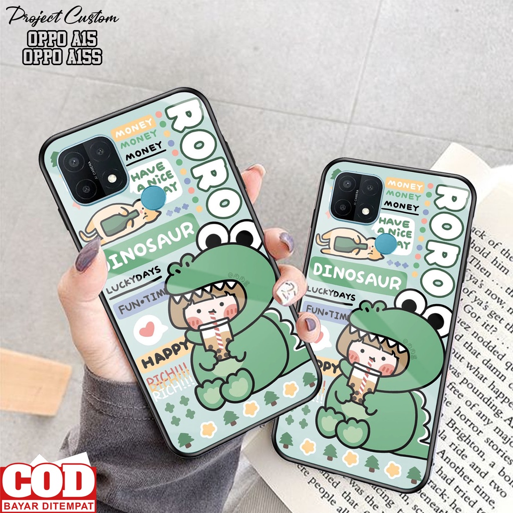 Case OPPO A15 / OPPO A15S - Casing OPPO A15S / OPPO A15 Terbaru [ RJ-03 ] Kesing OPPO A15 - Silikon 